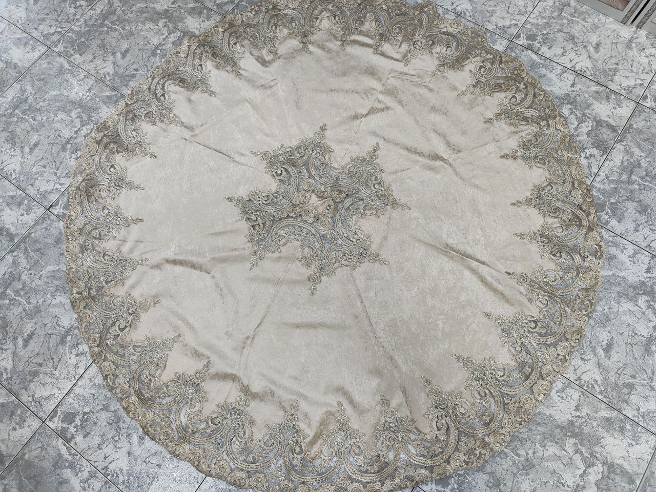 شرشف طاولة دائري