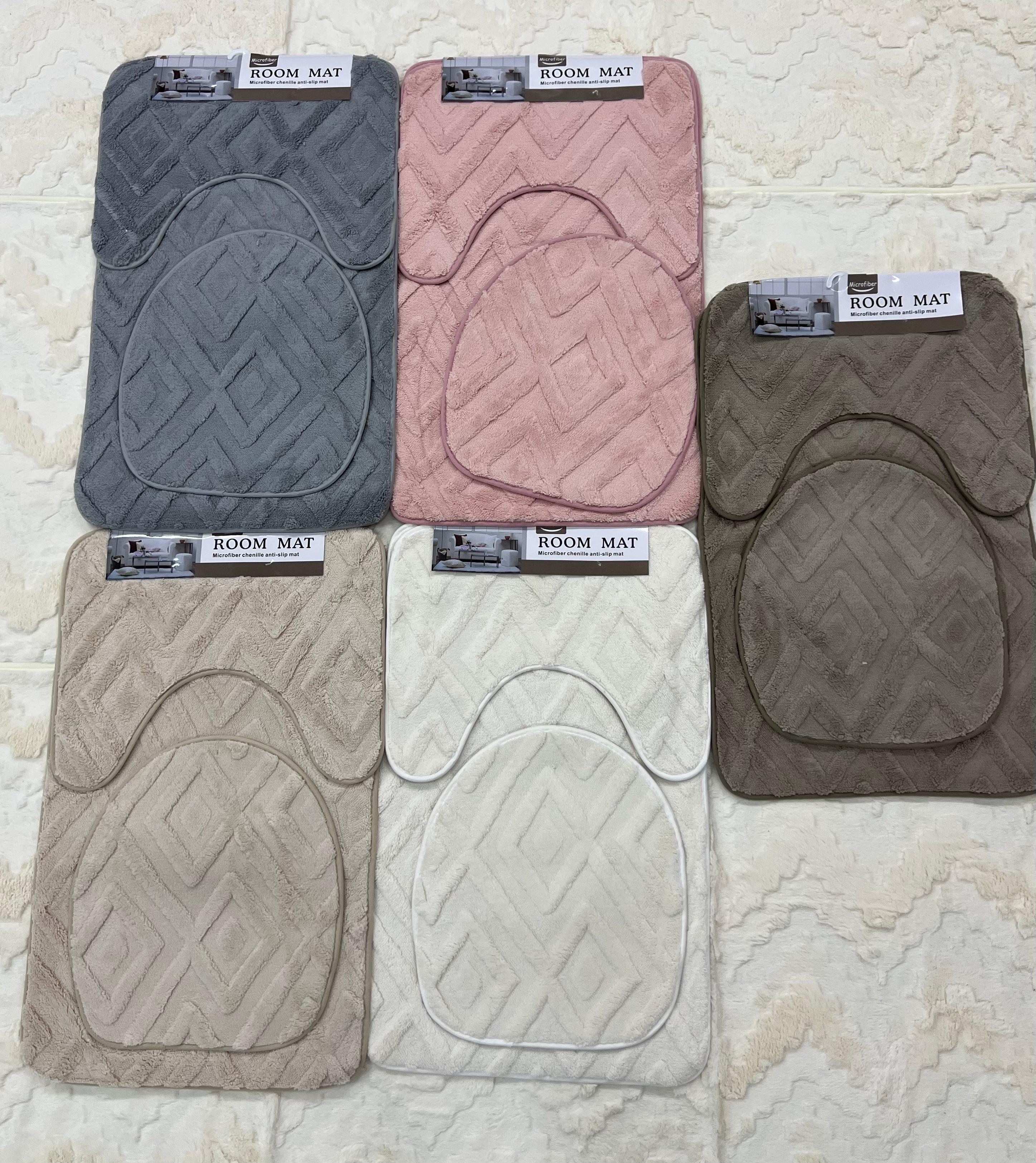 طقم دعسات حمام شتوي
