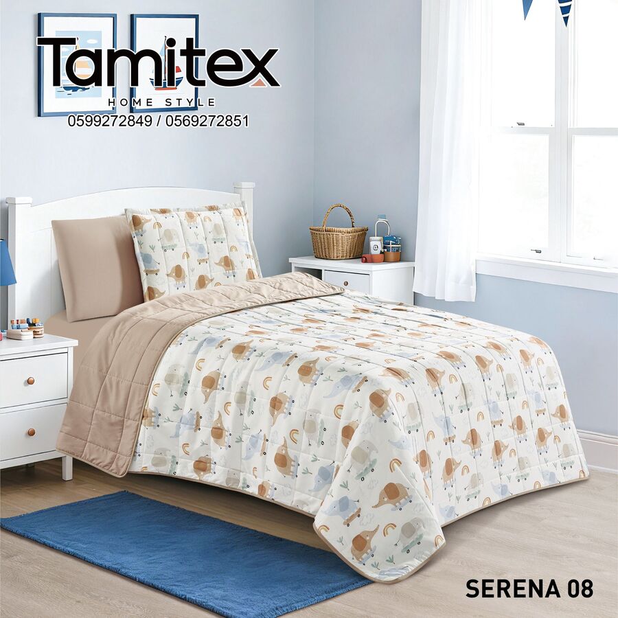 شرشف مفرد ونص نص نفخ سيرينا