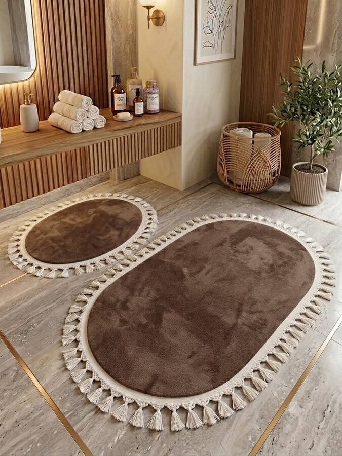 طقم دعسات حمام شرابيش تركي