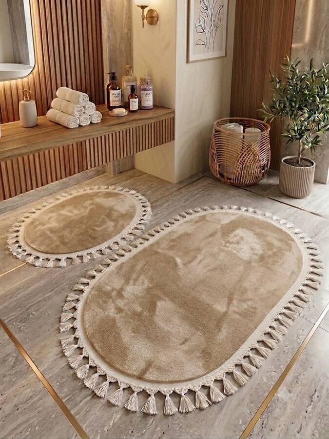 طقم دعسات حمام شرابيش تركي