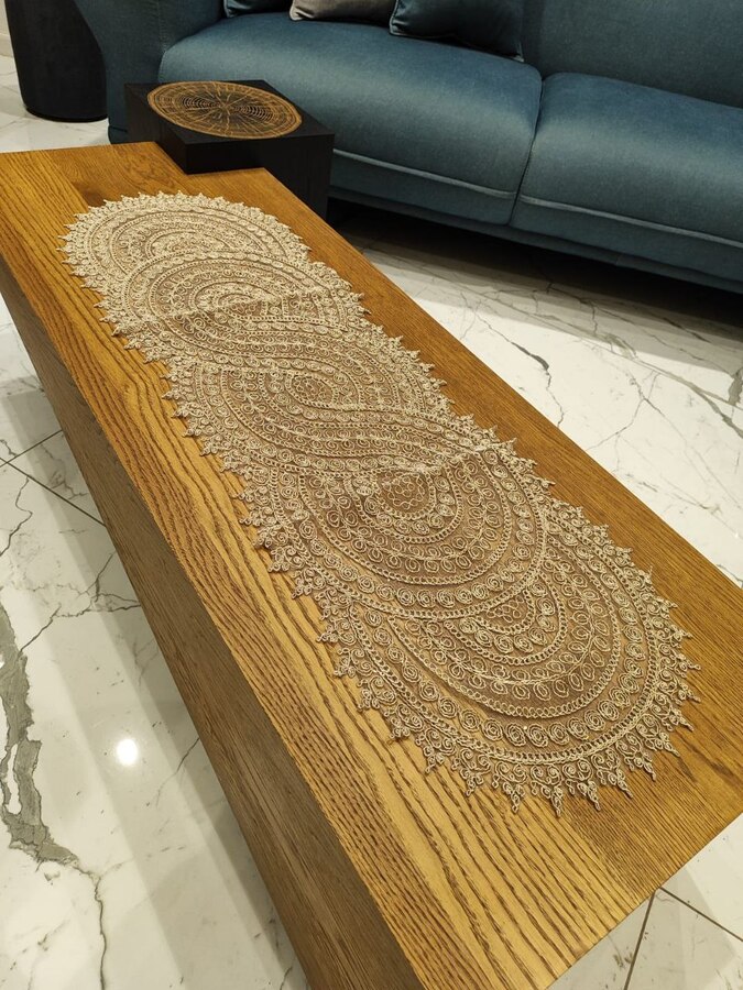 شرشف مكروميه 7 قطع