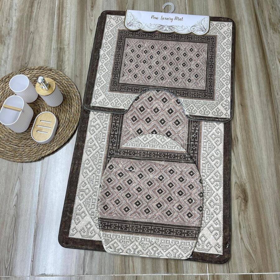 طقم دعسات حمام نيو ليكشاري 3 قطع